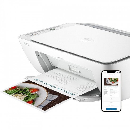 طابعة دسك جيت ملونه لاسلكي 3 في 1 hp-2875