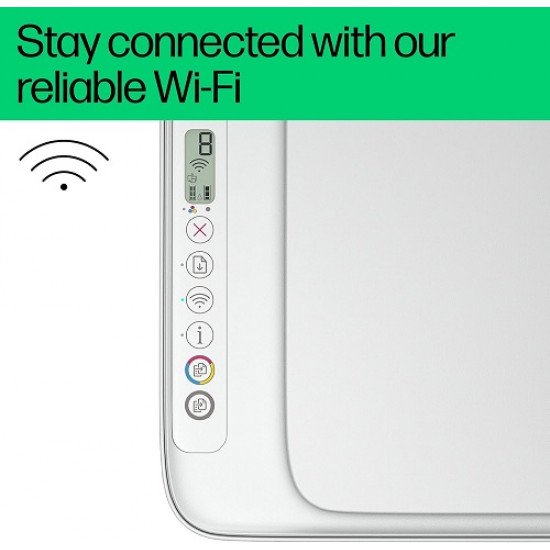 طابعة دسك جيت ملونه لاسلكي 3 في 1 hp-2875