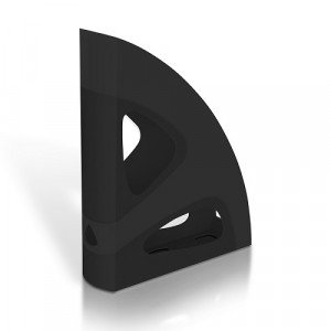  Magazine Catalog Rack MAS Plastic Black