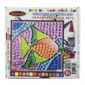 Ceramic Mosaic Set Fish ARTEBELLA 20*20 cm