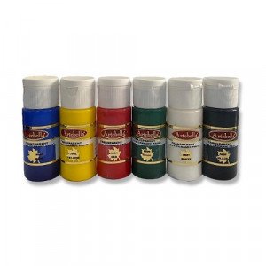 Transparent Til Ceramic Color Set ARTBELLA 30 ml