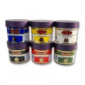 Finger Paint Color Set ARTBELLA 6×50 ml