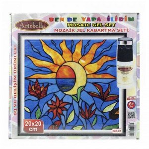 Mosaic Gel Set Sun ARTEBELLA 20*20 cm