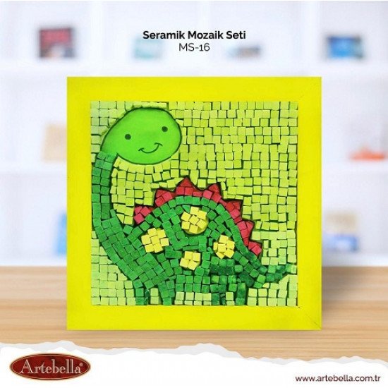 مجموعة فسيفساء سيراميك ديناصور آرت بيللا 20*20 سم