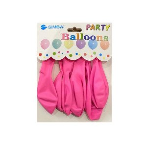 Party Balloons 8 Pcs Pink