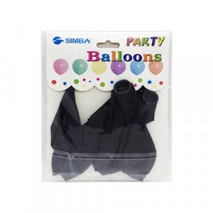 Party Balloons 8 Pcs Black