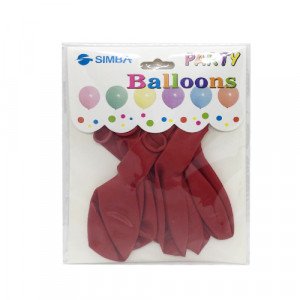 Party Balloons 8 Pcs Red