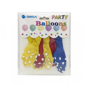 Party Balloons 6 Pcs Circles