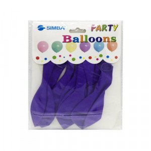 Party Balloons 8 Pcs Purple