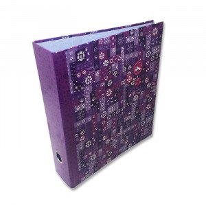 File BUSQUETS Flowers Purple A4  