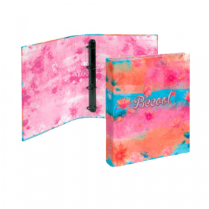 File BUSQUETS Flowers Pink and Blue Becool 4 Episodes A4