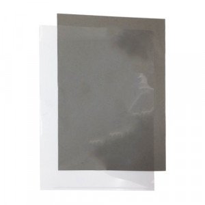  Glossy, Transparent Report Presentation File L-shape 100 Pieces