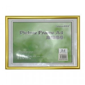 Photo Frame A4 Gold Frame 