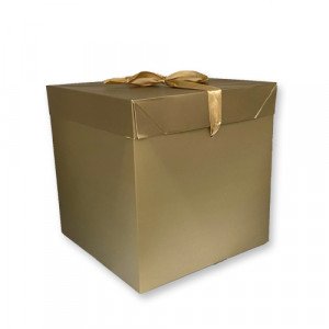 Gift Box Paper 22x22 cm Gold