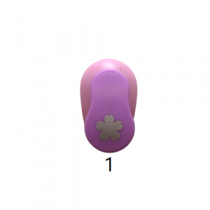 Punch with several tree leaf shapes 5/8 inch