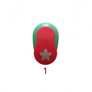 Punch with several flower shapes 5/8 inch