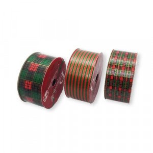 Gift Wrapping Red And Green 38mm