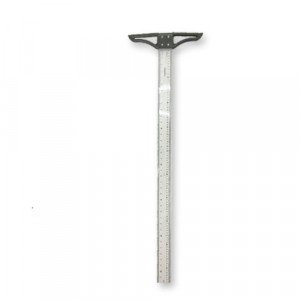 T Ruler With Bag ISOMARS Plastic Hard 100 cm