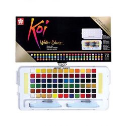 Water Coloring for Professional 72 Colors SAKURA Koi