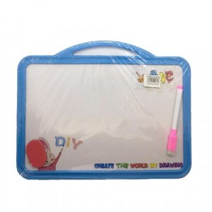 Kids board 30 x 20 cm two sides with sponge Arabic letters