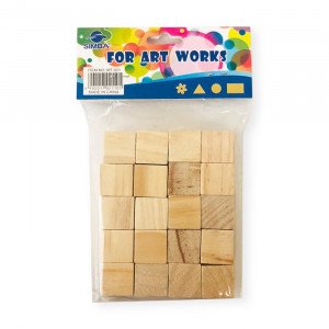 Small Wooden Cubes 20mm SIMBA