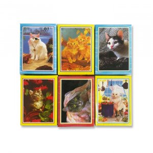 Mini Puzzle Set 6 Boxes Assorted Cats
