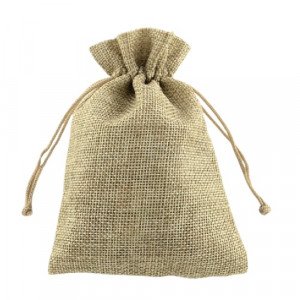 Canvas Burlap Bag 10×14 cm