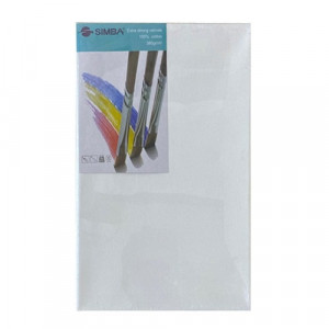Canvas Board Rectangle 80x120 cm White
