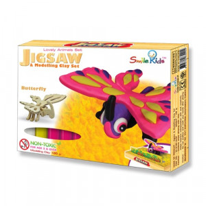 Modelling Clay Butterfly SMILE KIDS 180 g