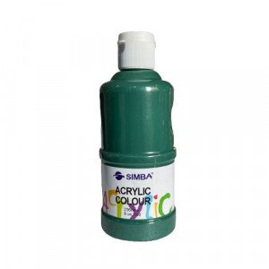  Acrylic Color SIMBA 236 ml Regular Pearl Dark Green