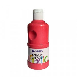  Acrylic Color SIMBA 236 ml Regular Pearl Red