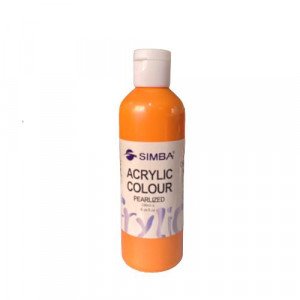  Acrylic Color SIMBA 236 ml Regular Pearl Orange