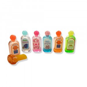 Erasers Set 6 Colorful Pieces Shampoo