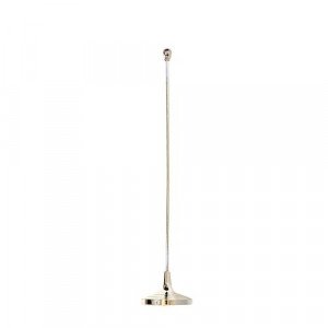 Flagpole Iron Silver For Office Small
