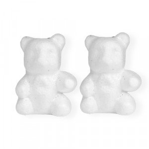 Foam Bear 6 cm 2 Pcs