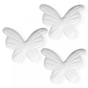 Foam Butterfly 14 cm 3 Pcs