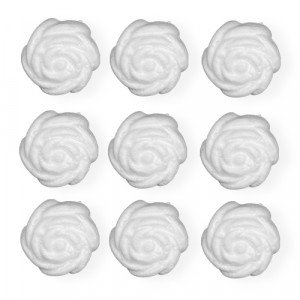 Foam Anthropomorphic Flower 5 cm 9 Pcs