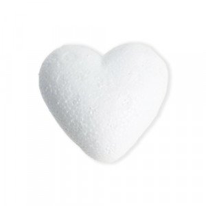 Foam Half a Heart 14 cm
