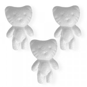 Foam Cat 10 cm 3 Pcs