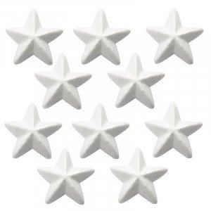 Foam Star 55 mm 10 Pcs