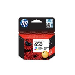 HP 650 Tri-color Original Ink Cartridge