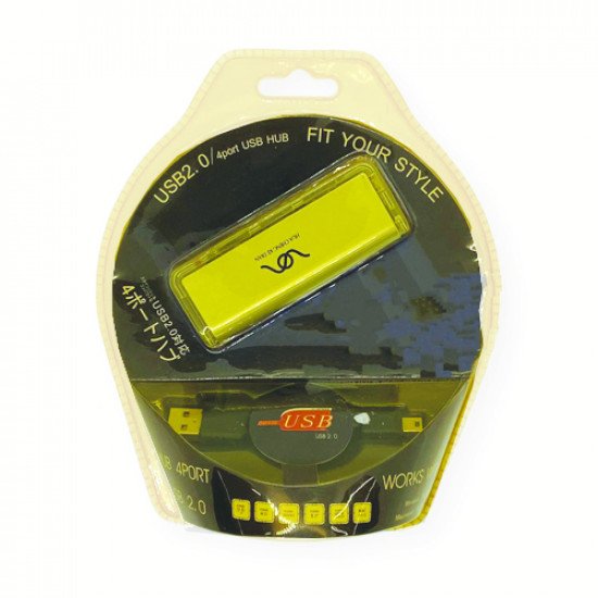 هاب USB للكمبيوتر 4 مداخل مستطيل