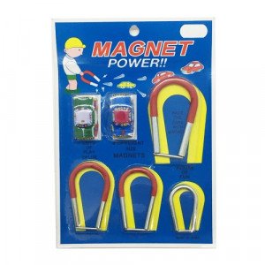 Magnet Set 6 Pieces U Shape