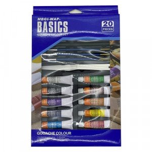 Gouache Color MAGI-WAP 12 Colors 12 m with Drawing Set 