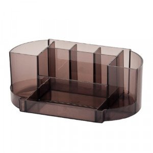 Executive Desk Organiser Brouwn Transparent METRO 9 Compartments