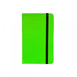 Notebook with Rope14x9 cm, Lined Phosphorous Leather