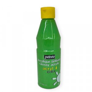 Glossy Acrylic Brillante Colors PEBEO Light Green 500 ml