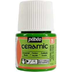 Ceramic Colors PEBEO 28 Victoria Green 45 ml