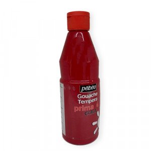 Gouache Tempera Colors PEBEO Dark Red 500 ml