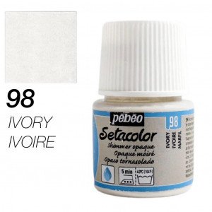 Seta Colors Shimmer Opaque Ivory 98 PEBEO 45 ml